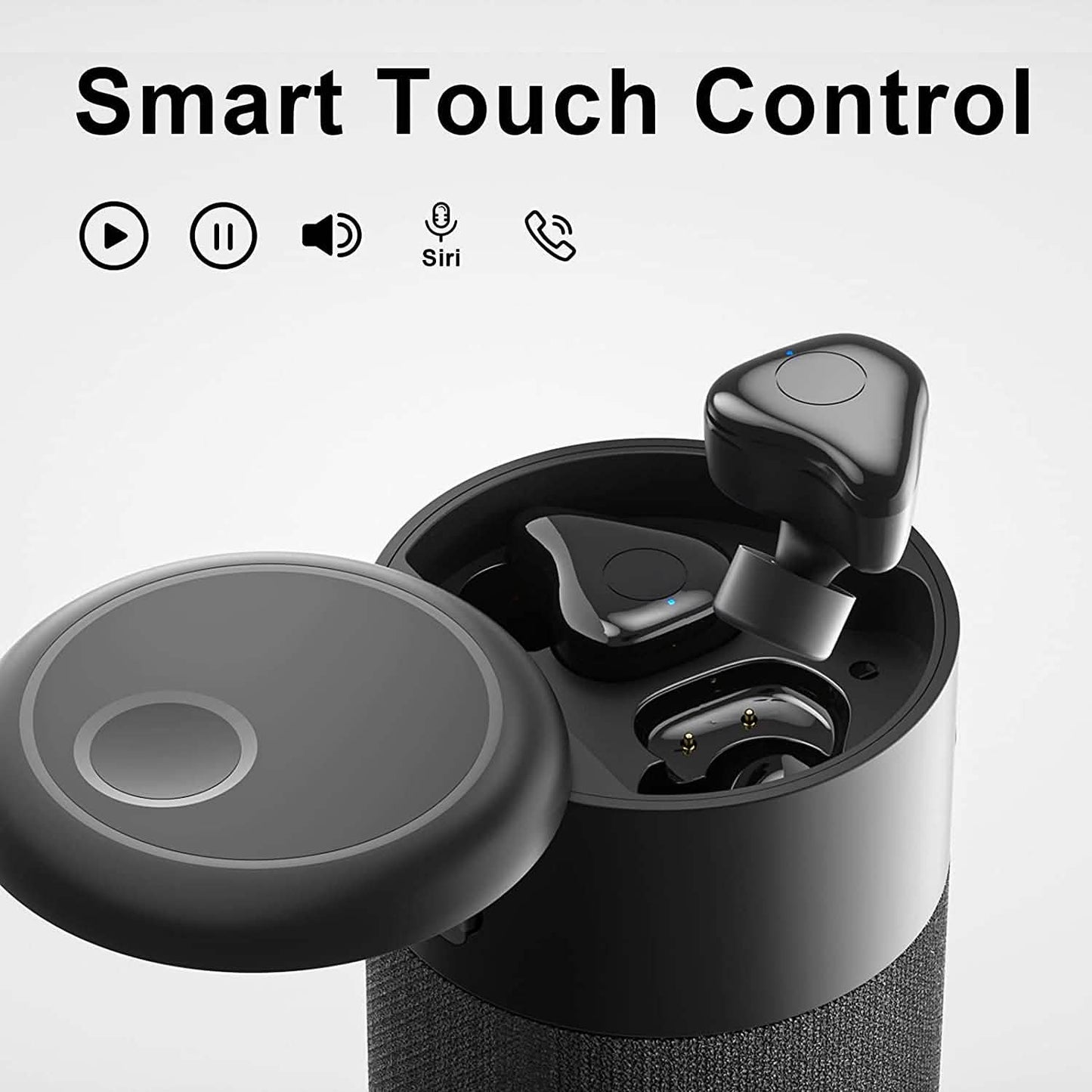 Bluetooth-Lautsprecher und kabellose Ohrhörer im Set