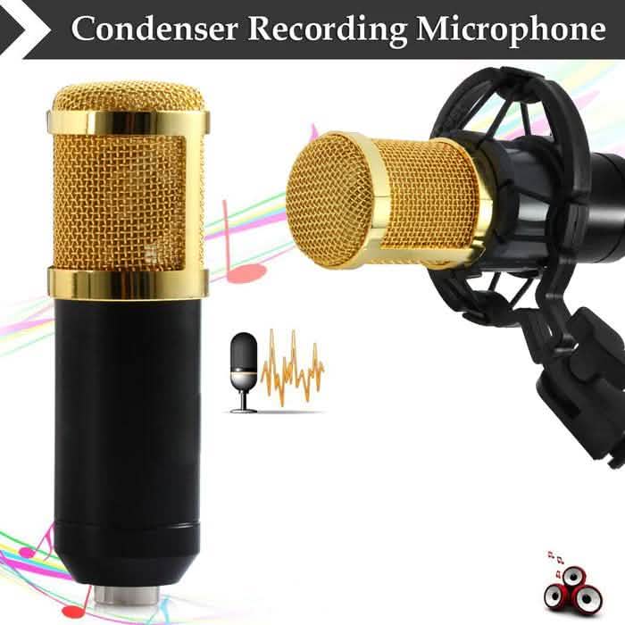 BM-800 Kondensator-Aufnahmemikrofon mit Shock Mount für den Rundfunk