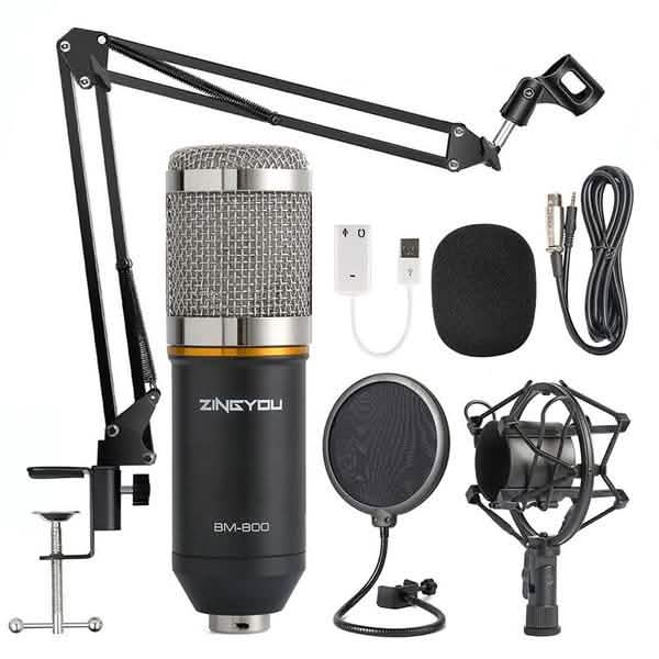 BM800 Professionelles Kondensatormikrofon