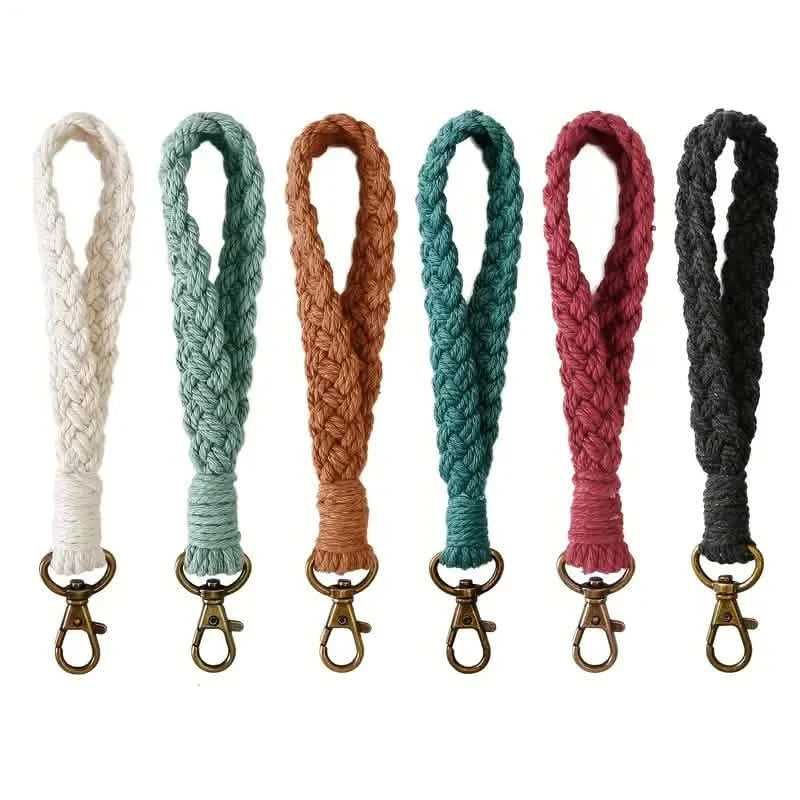 Boho Handgemachtes Armband-Schlüsselanhänger