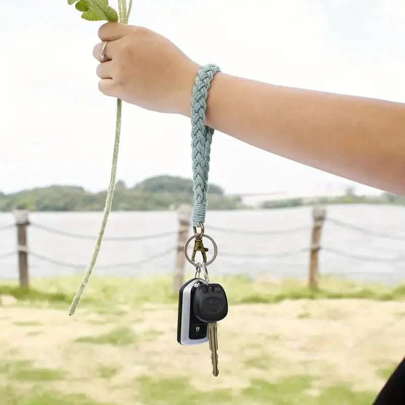 Boho Handgemachtes Armband-Schlüsselanhänger