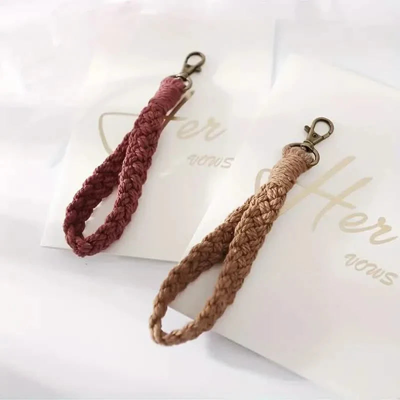 Boho Handgemachtes Armband-Schlüsselanhänger