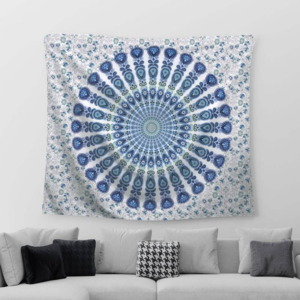 Boho-Wandteppich-Wandbehang-Kunst