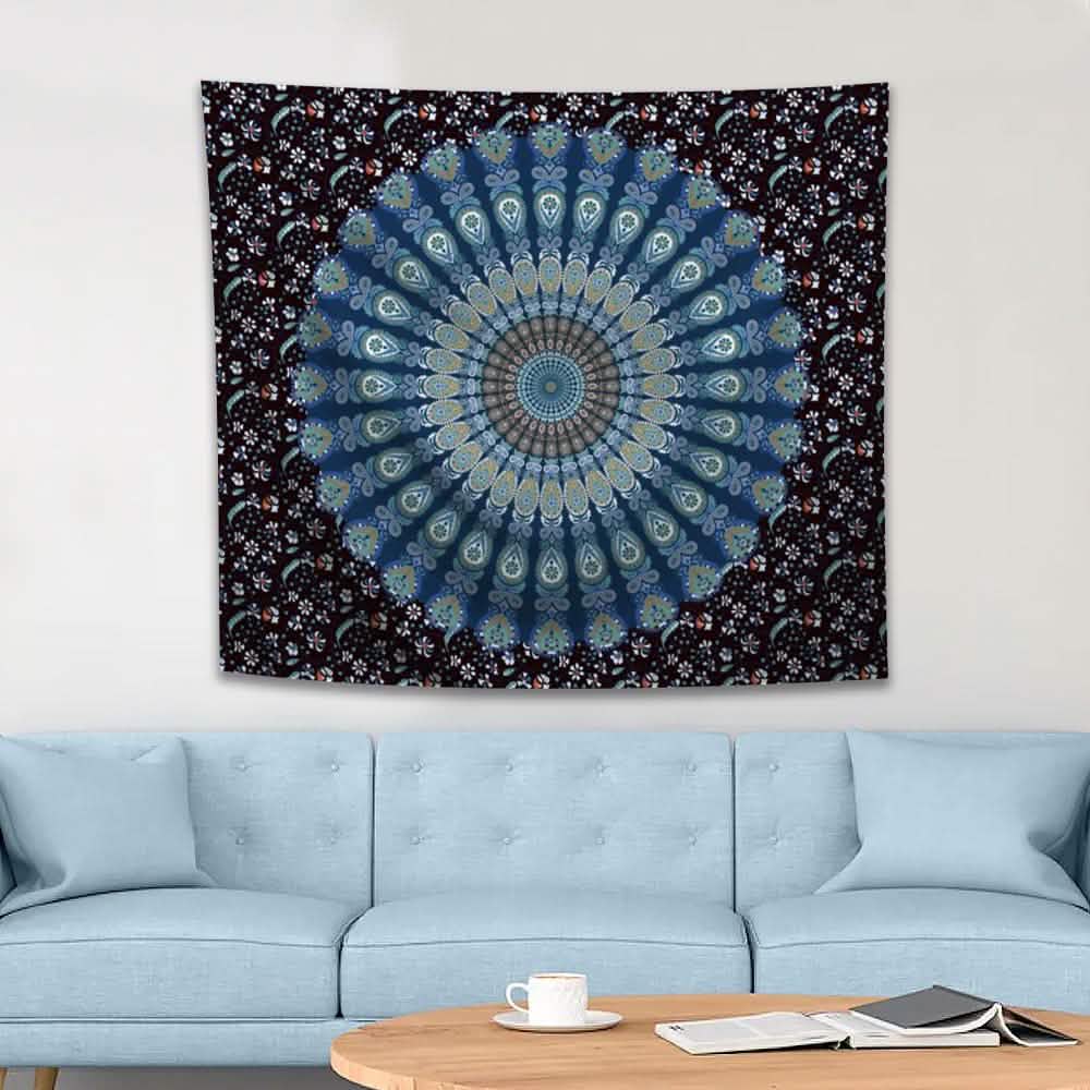 Boho-Wandteppich-Wandbehang-Kunst