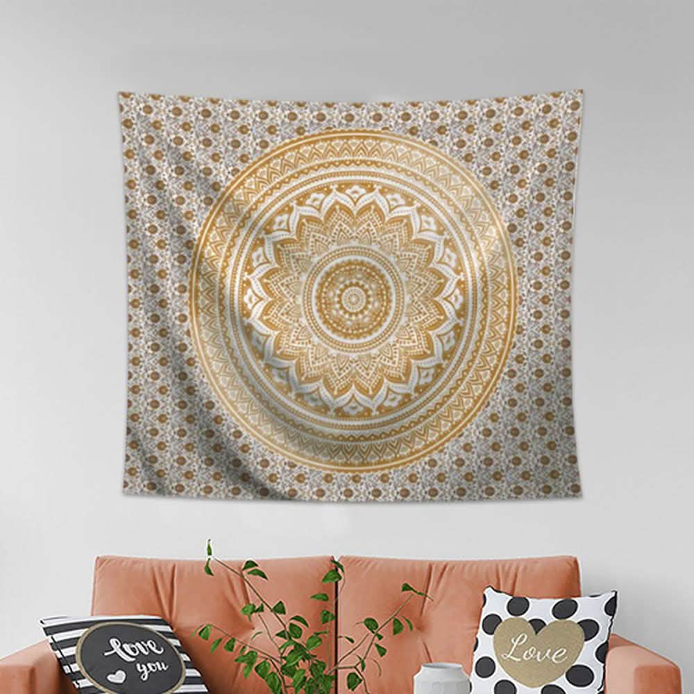 Boho-Wandteppich-Wandbehang-Kunst