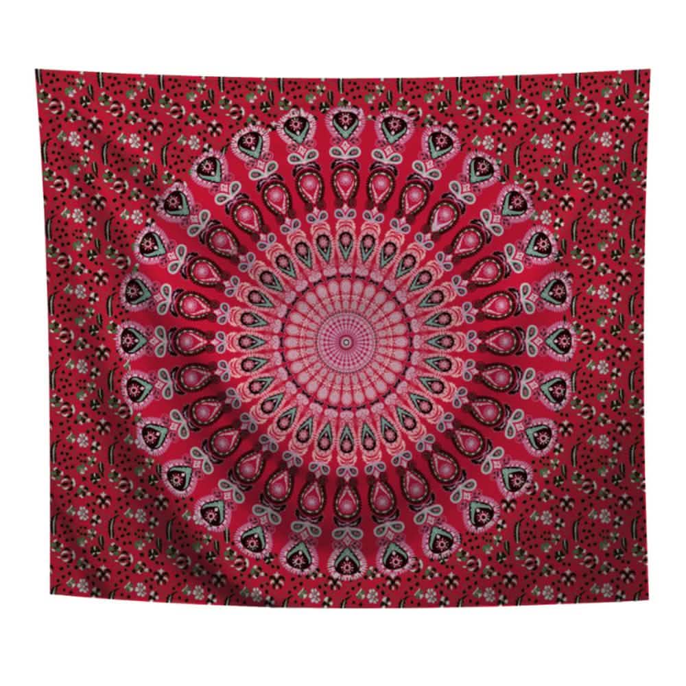Boho-Wandteppich-Wandbehang-Kunst