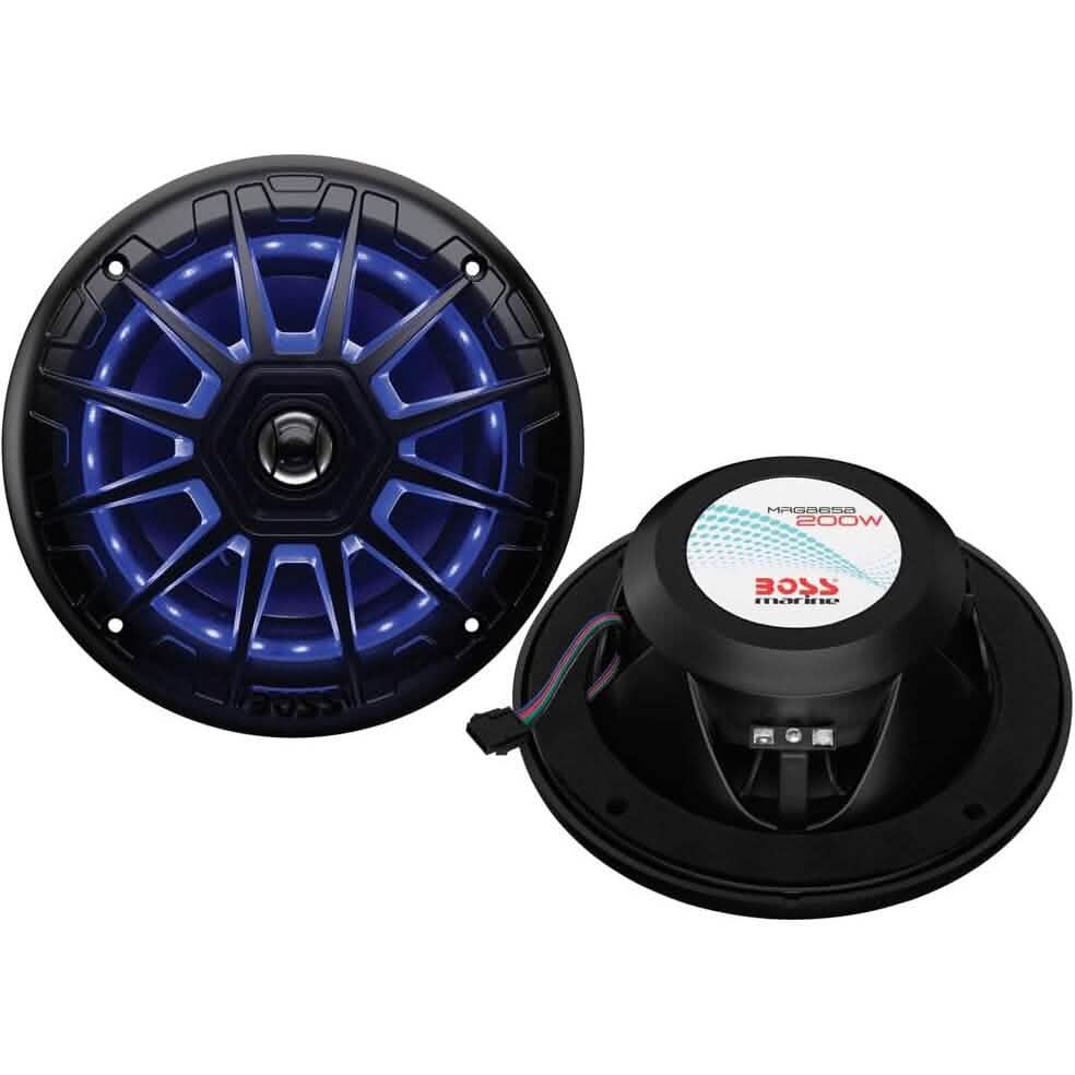 BOSS Audio Systems MRGB65B 6,5-Zoll Marine-Lautsprecher (Generalüberholt)