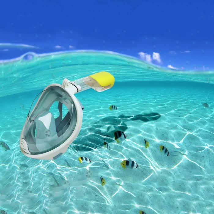 Breathefree Schnorchel- und Tauchmaske, GoPro-kompatibel