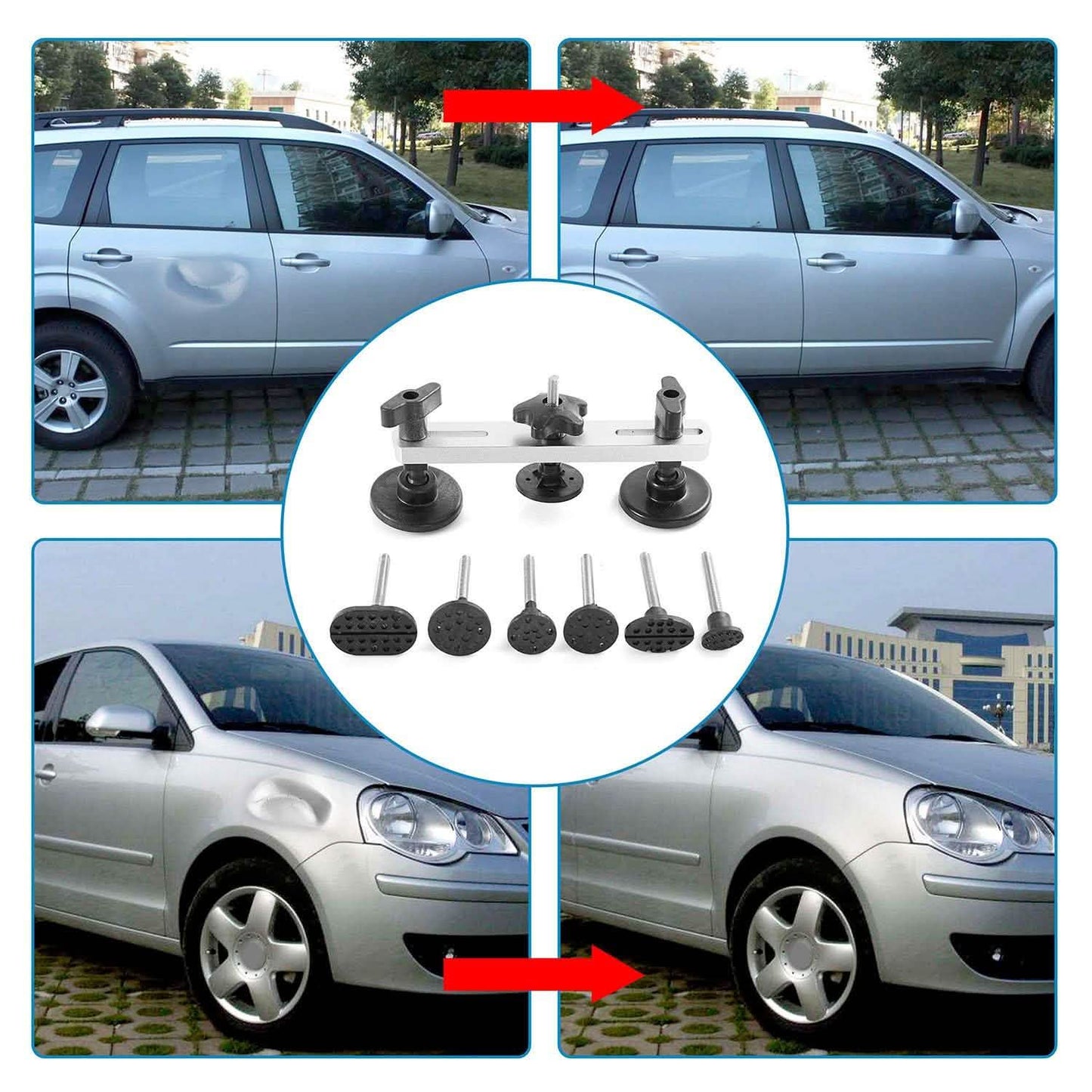 Brückenabzieher-Kits zur Dellenentfernung für Autos