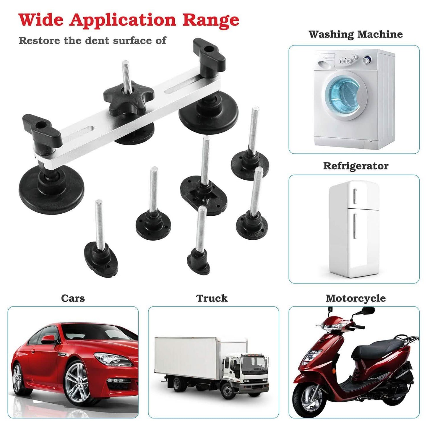 Brückenabzieher-Kits zur Dellenentfernung für Autos