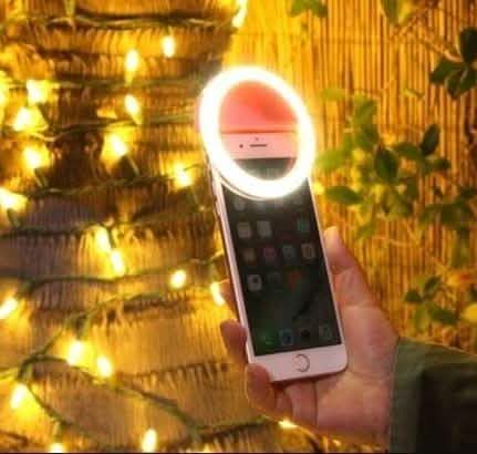 Heller Ring wiederaufladbare LED Selfie-Leuchte für alle Handy-Modelle