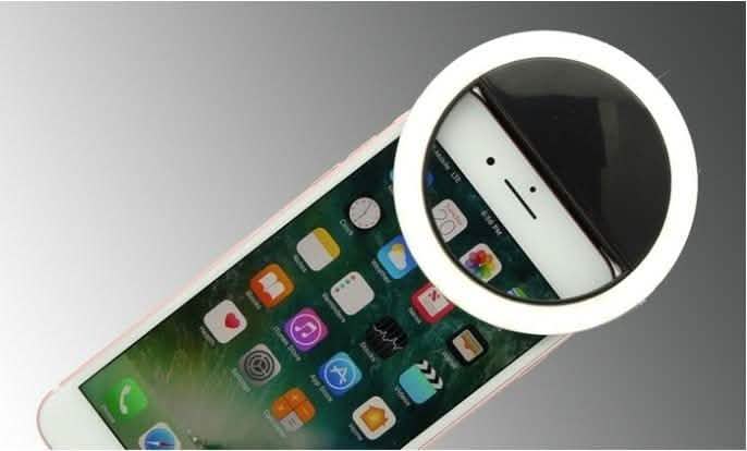 Heller Ring wiederaufladbare LED Selfie-Leuchte für alle Handy-Modelle