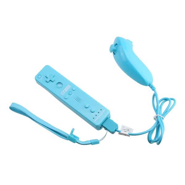 Integrierte Motion-Plus-Fernbedienung und Nunchuk-Controller für Wii