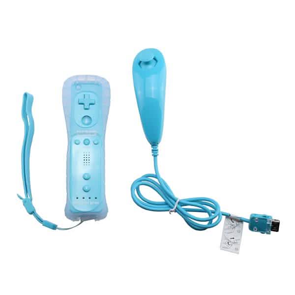 Integrierte Motion-Plus-Fernbedienung und Nunchuk-Controller für Wii