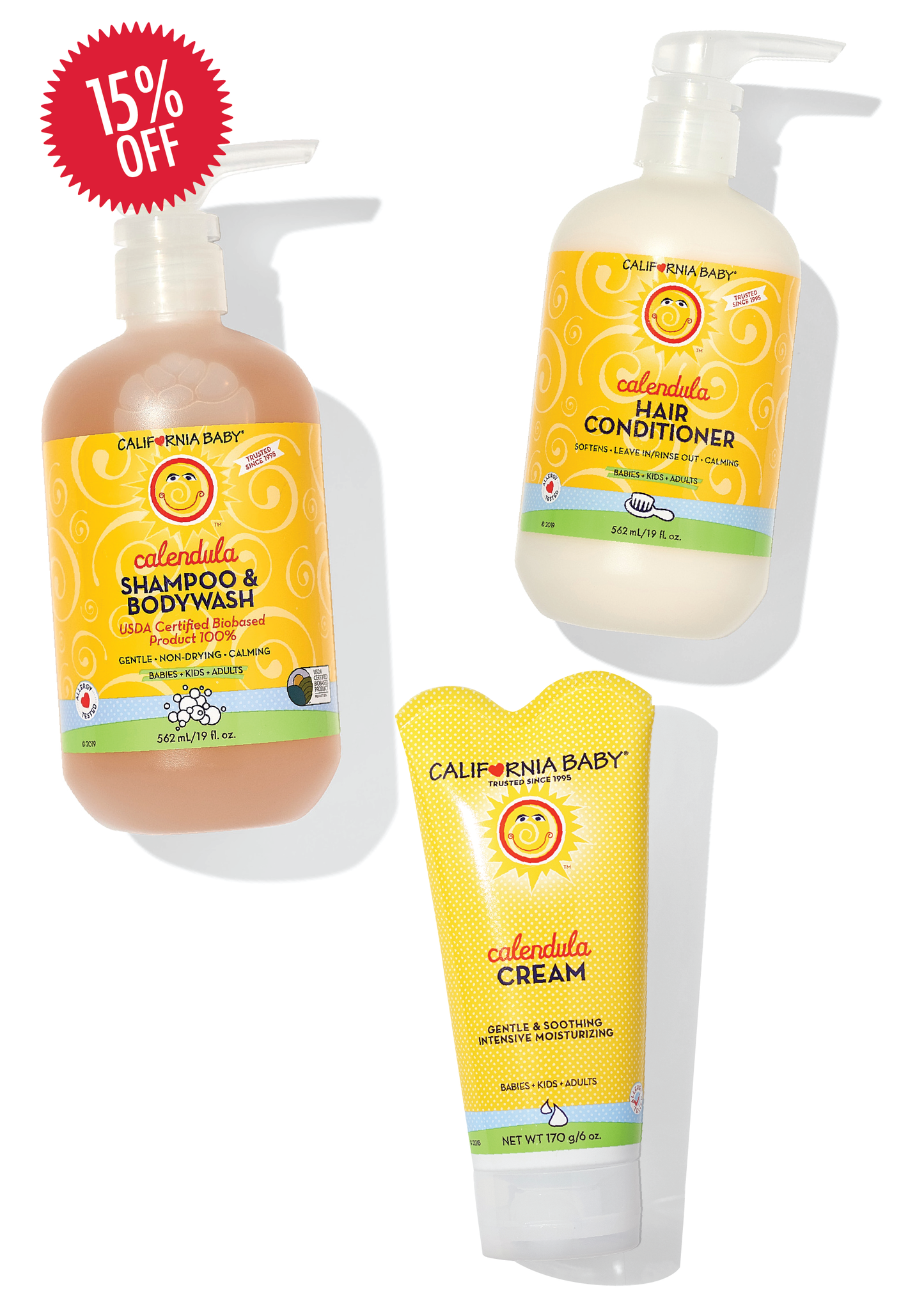 Calendula™ Beruhigende Badezusätze