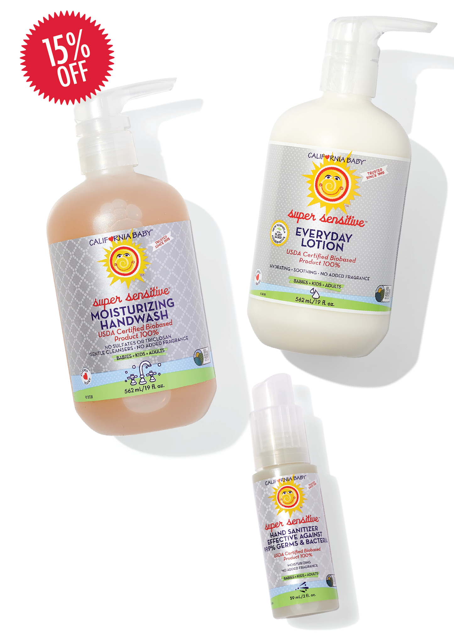 (Ohne Zusatz von Duftstoffen)™ Sanft & Sauber Hände-Set