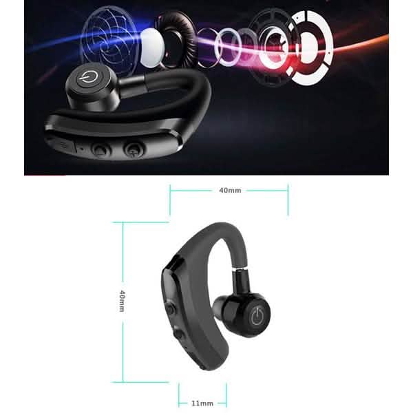 Business Wireless Bluetooth-Ohrhörer mit Mikrofon und Geräuschunterdrückung