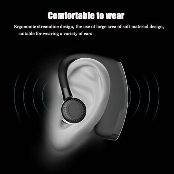 Business Wireless Bluetooth-Ohrhörer mit Mikrofon und Geräuschunterdrückung