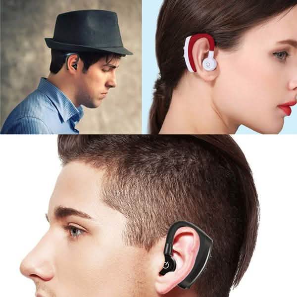 Business Wireless Bluetooth-Ohrhörer mit Mikrofon und Geräuschunterdrückung
