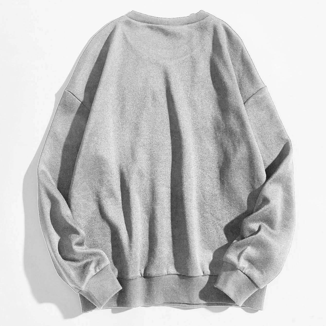 Thermo-Sweatshirt mit Schmetterlings- und Slogan-Grafik