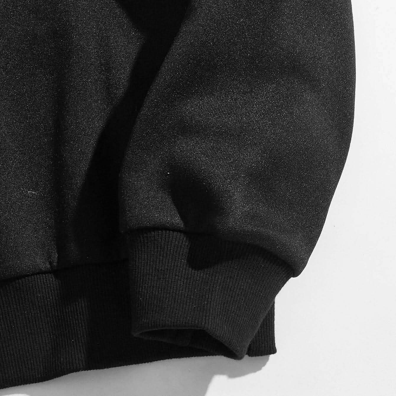 Thermo-Sweatshirt mit Schmetterlings- und Slogan-Grafik