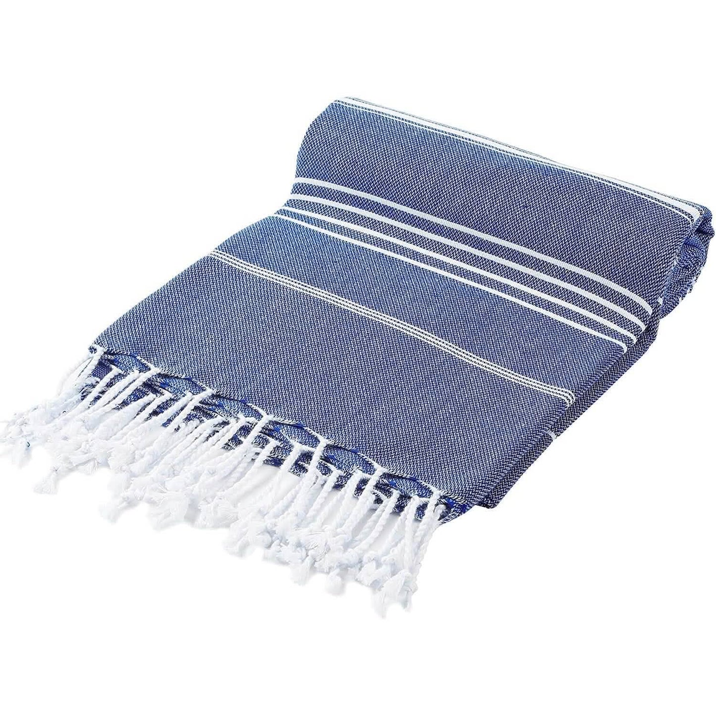 Cacala Pure Series Leichtes Badetuch aus 100 % türkischer Baumwolle, superweiches Peshtemal