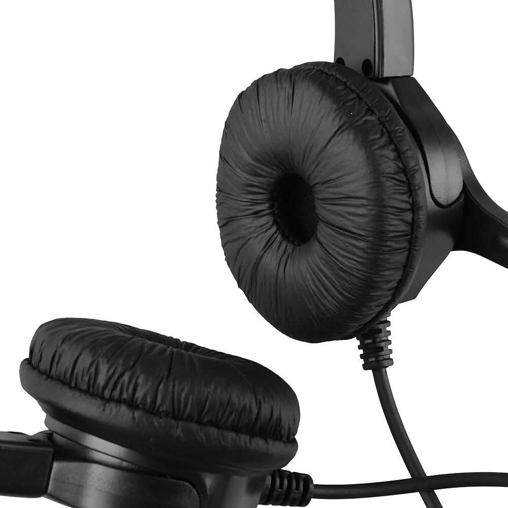 Callcenter Noise-Cancelling Schnurgebundenes Binaurales Freisprech-Headset mit Mikrofon