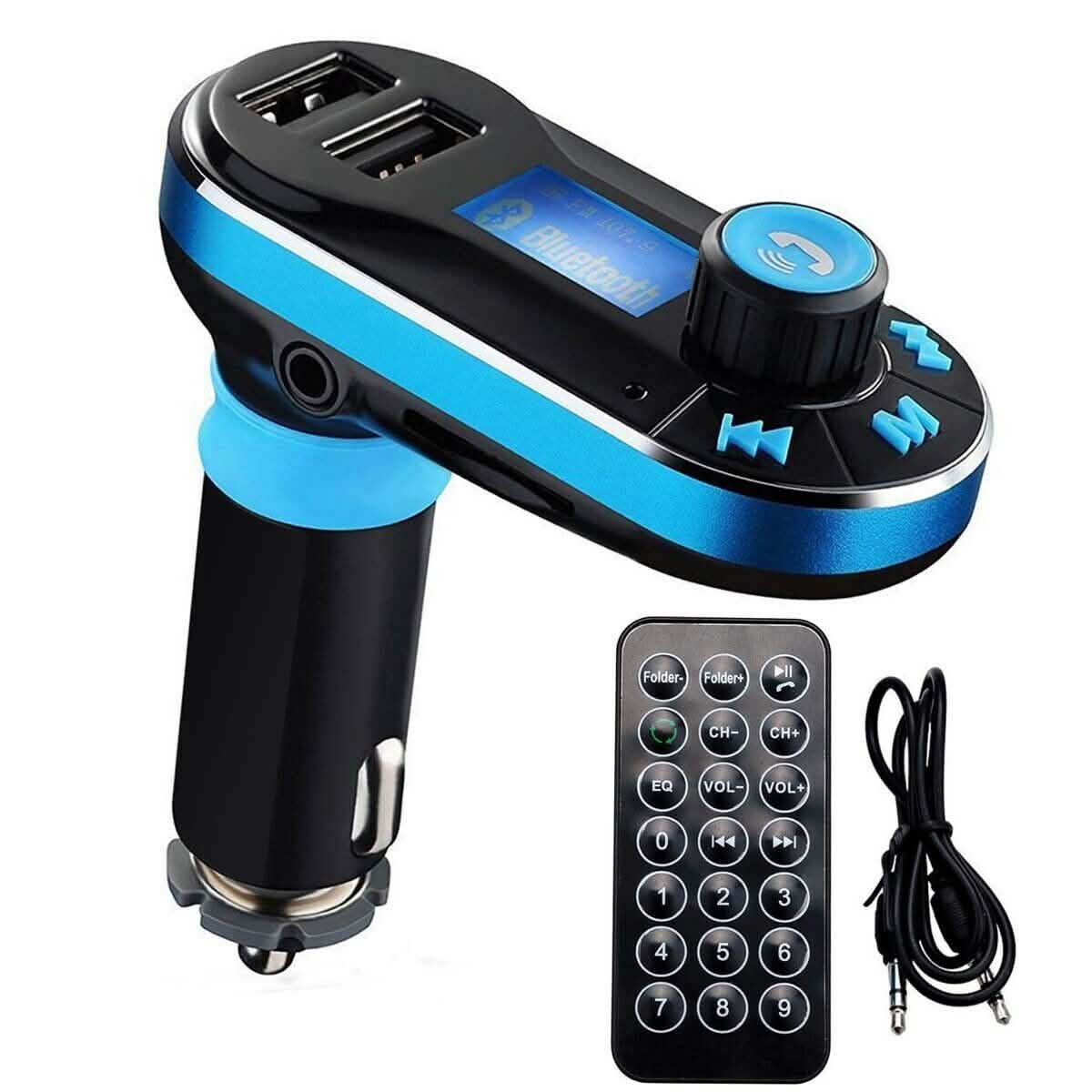 Auto FM Transmitter Bluetooth Freisprechanlage LCD MP3 Player Radio Adapter Kit Ladegerät