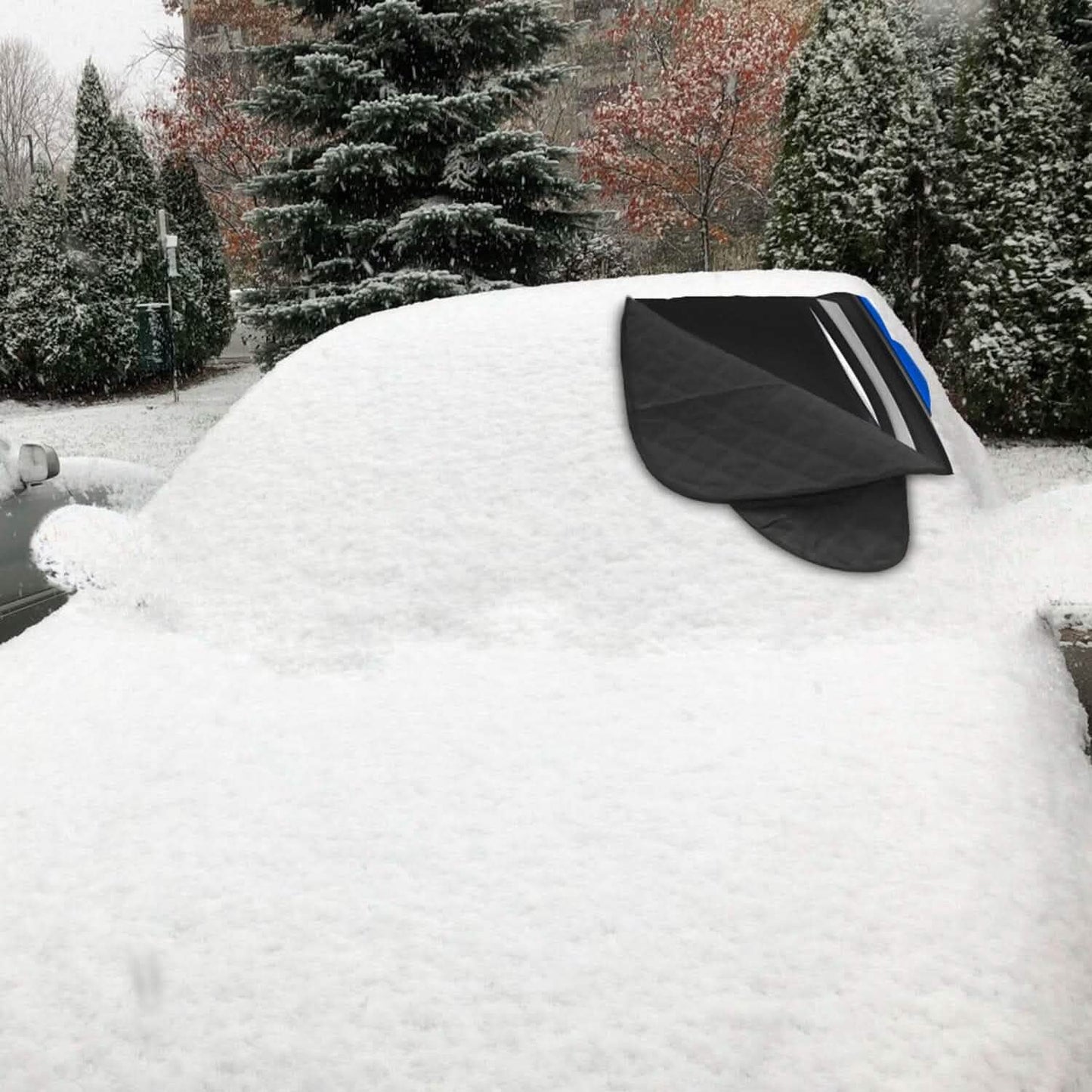 Auto-Schneeschutzfolie Winddichte magnetische Auto-Frontscheibenabdeckung