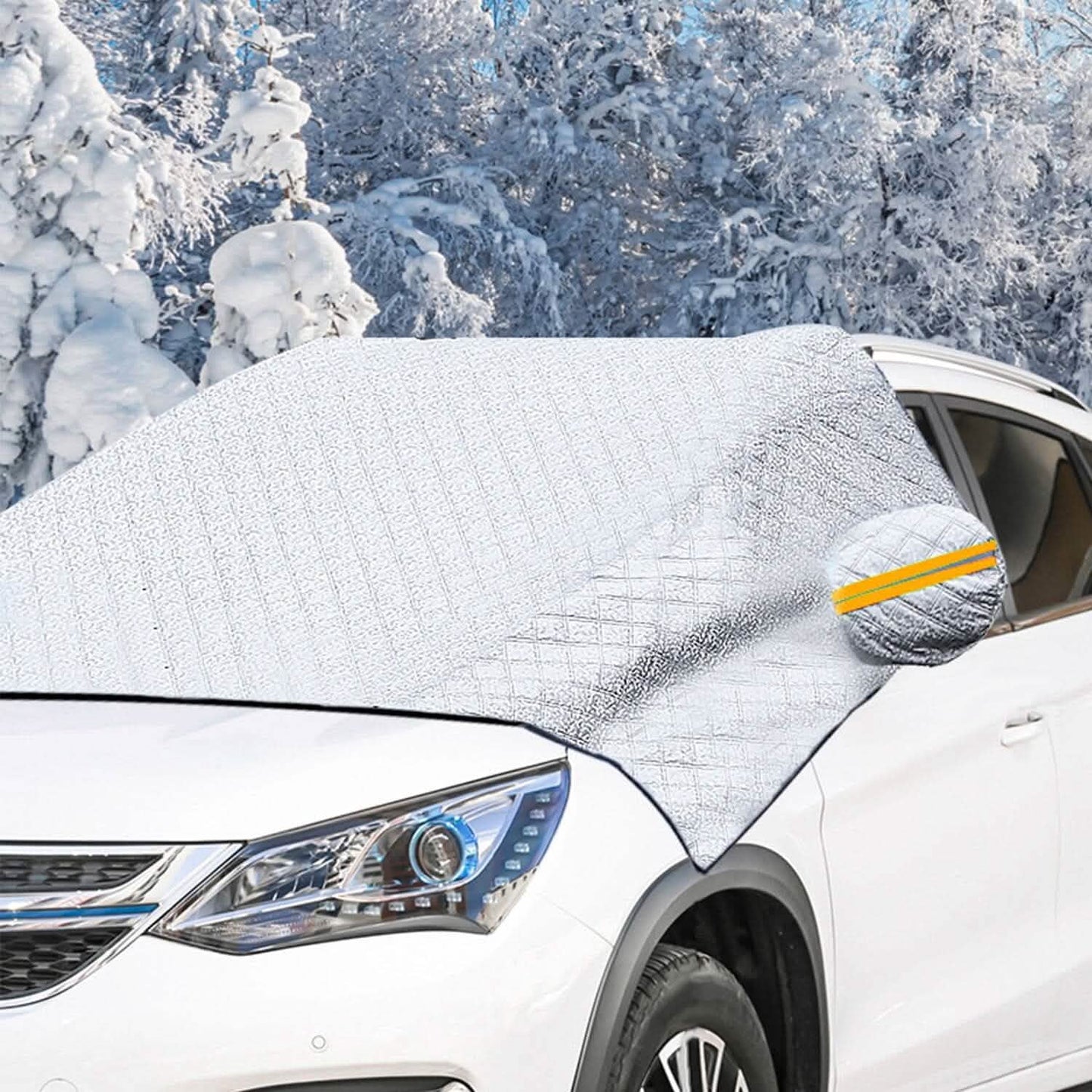 Auto-Schneeschutzfolie Winddichte magnetische Auto-Frontscheibenabdeckung