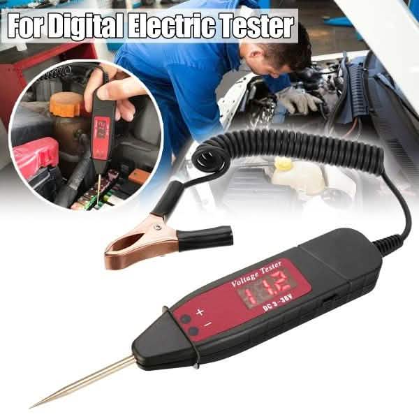 Cara Digital LCD Electric Voltage Teststift
