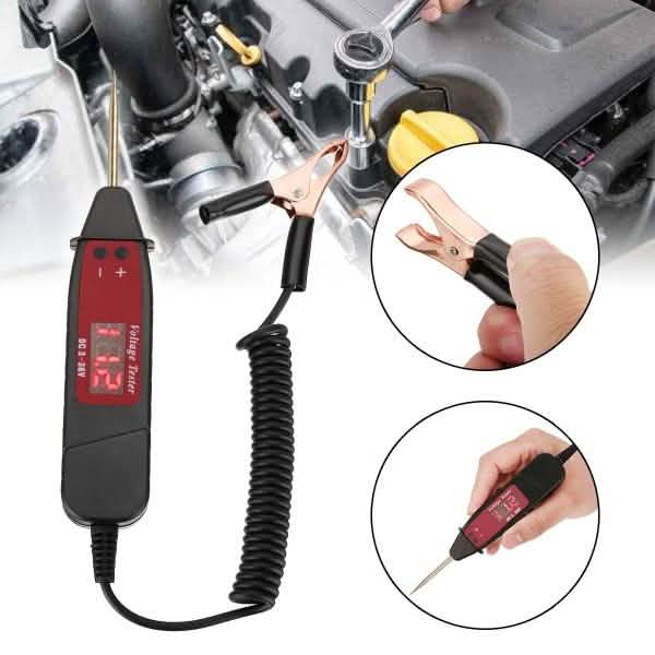 Cara Digital LCD Electric Voltage Teststift