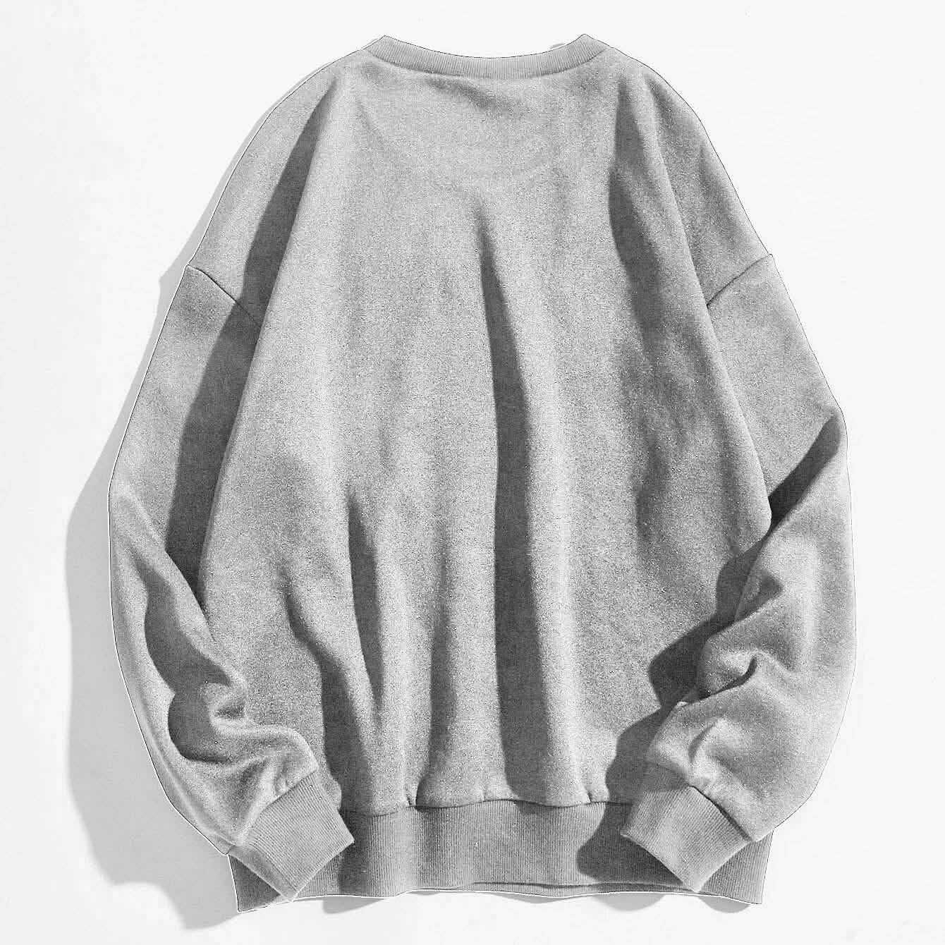 Cartoon-Grafik-Thermosweatshirt