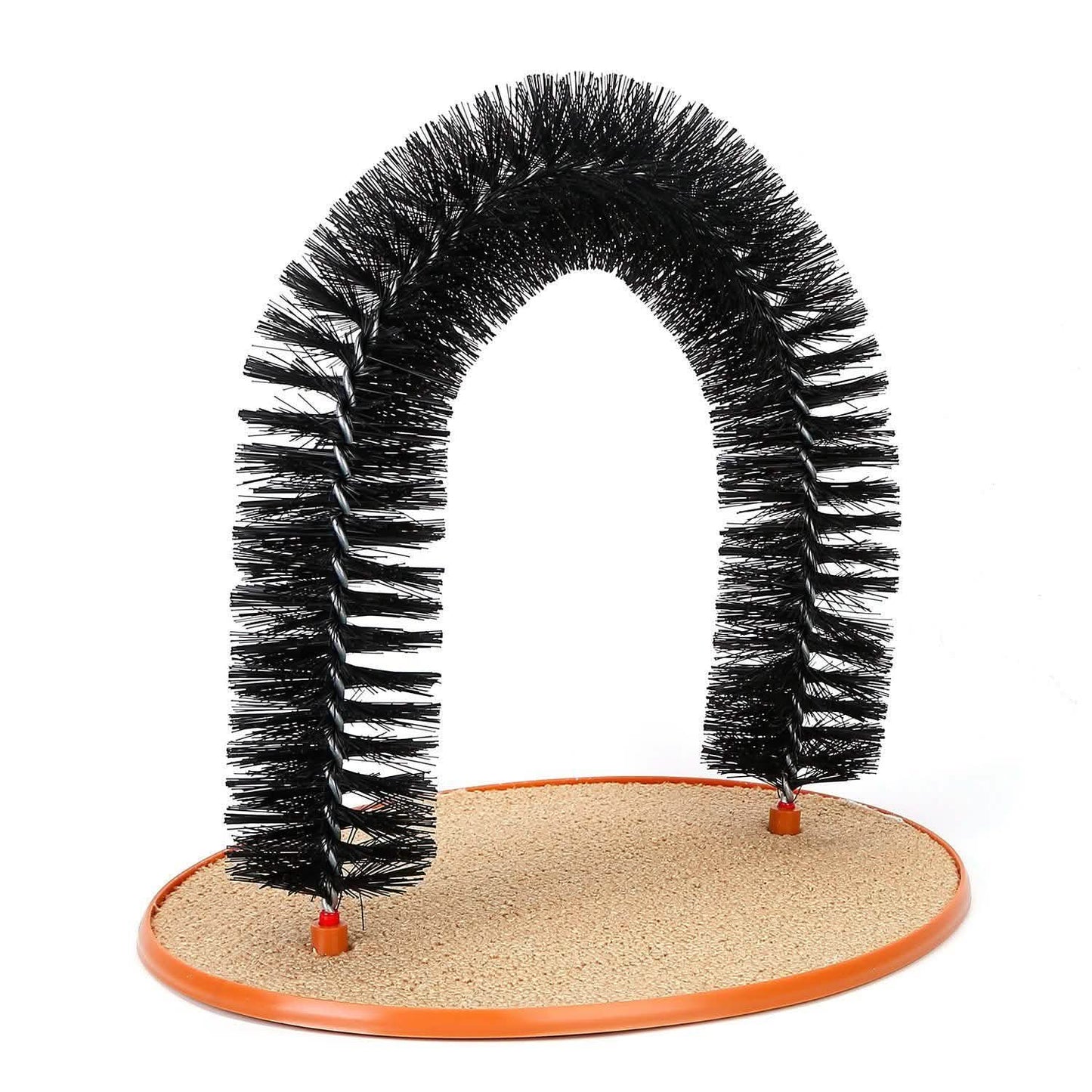 Katzenhaarbürste mit Kratzbogen