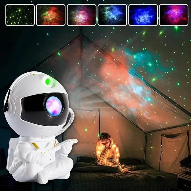 Himmlischer Sternengitarren-Nachtlicht-Projektor – Lebendige LED-Nebel-Effekte