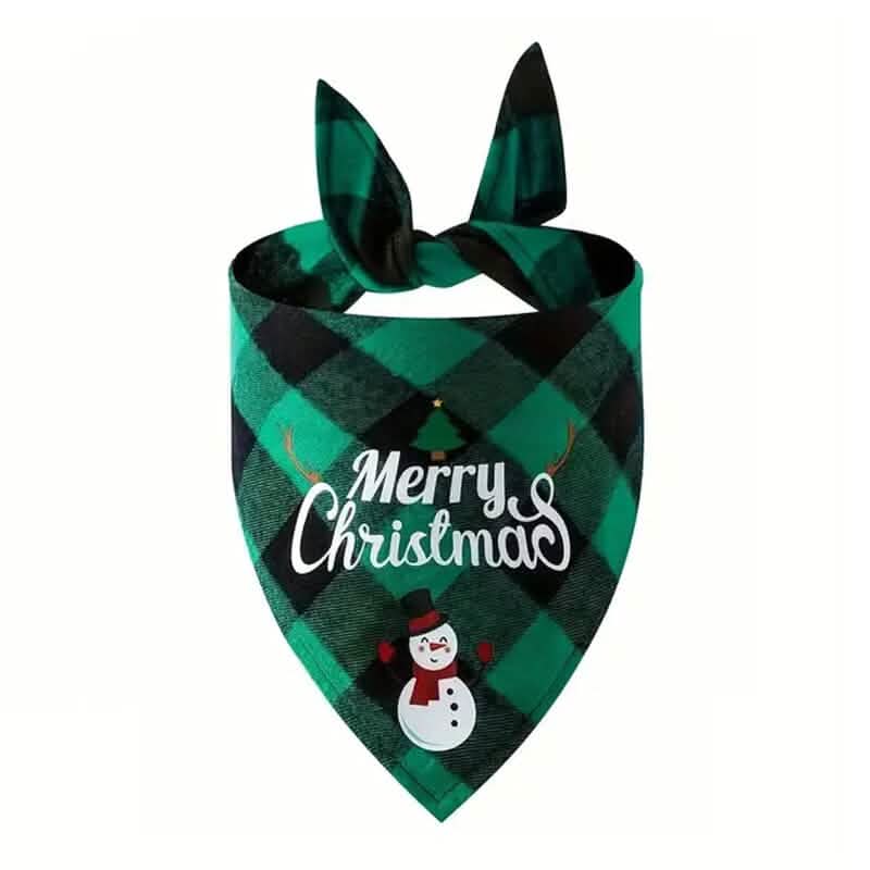 Weihnachts-Haustier-Dreieckstuch Hundehalstücher