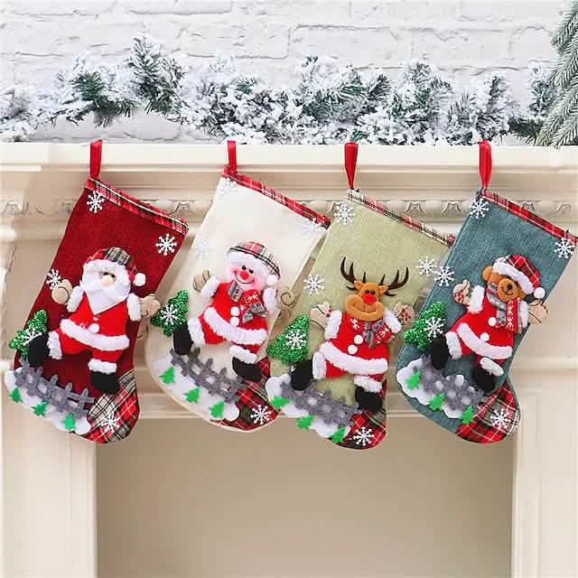 Weihnachtsstrumpf-Geschenktüte