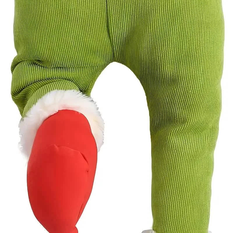 Weihnachtsdieb stahl Sackleinen-Pose