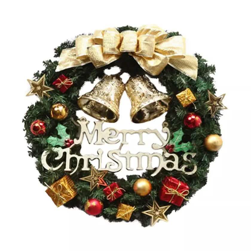 Weihnachten Kranz Haustür Wand Ornament Girlande Schleife Party Dekoration