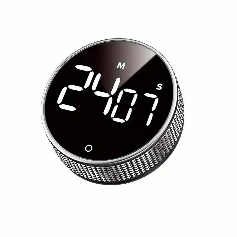 Runder Küchen-Timer – batteriebetrieben, ABS-Material, Betriebsspannung ≤36 V, Genauigkeit 0,01, keine Laserfunktion