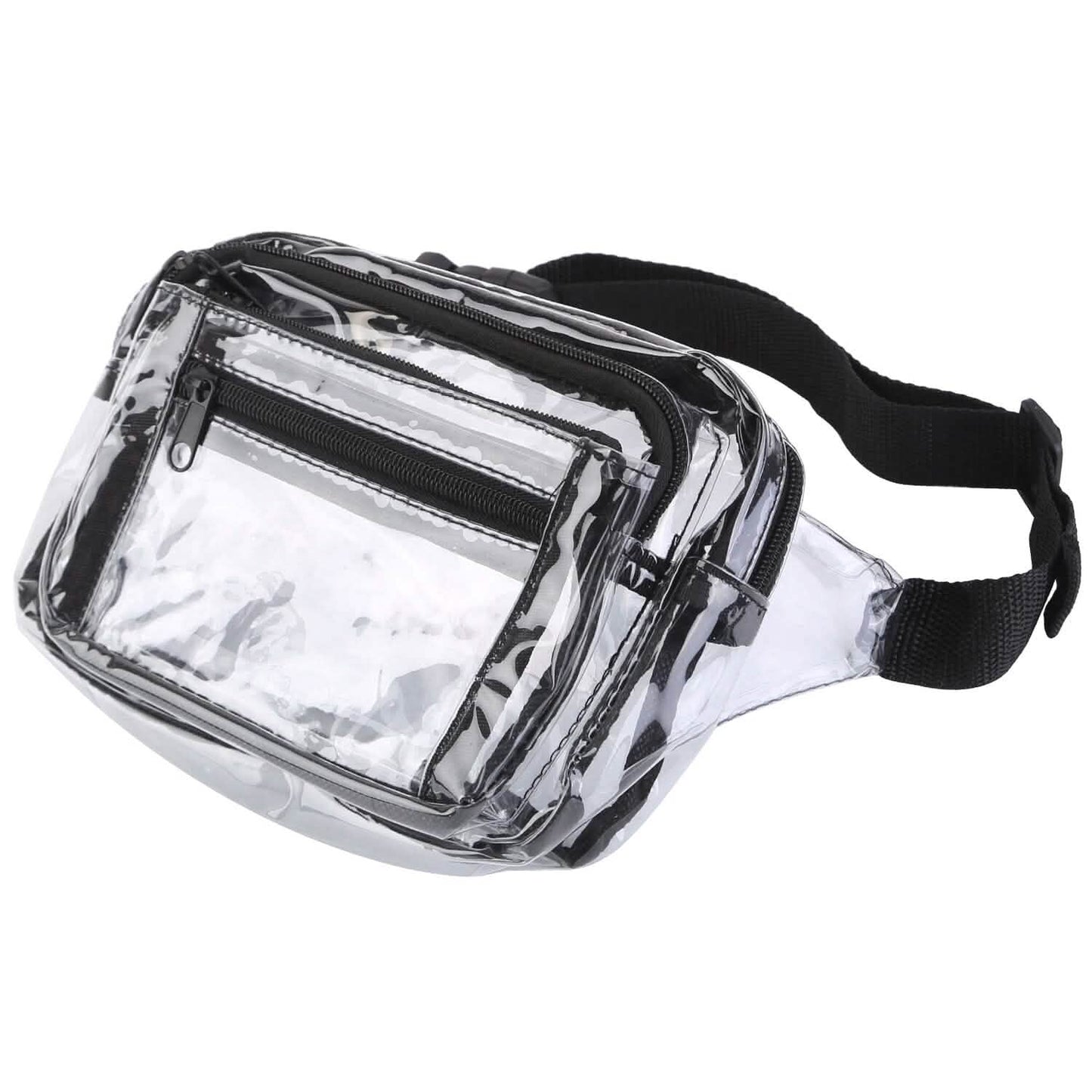 Durchsichtige Fanny Pack Unisex Transparente Bauchtasche Gürteltasche