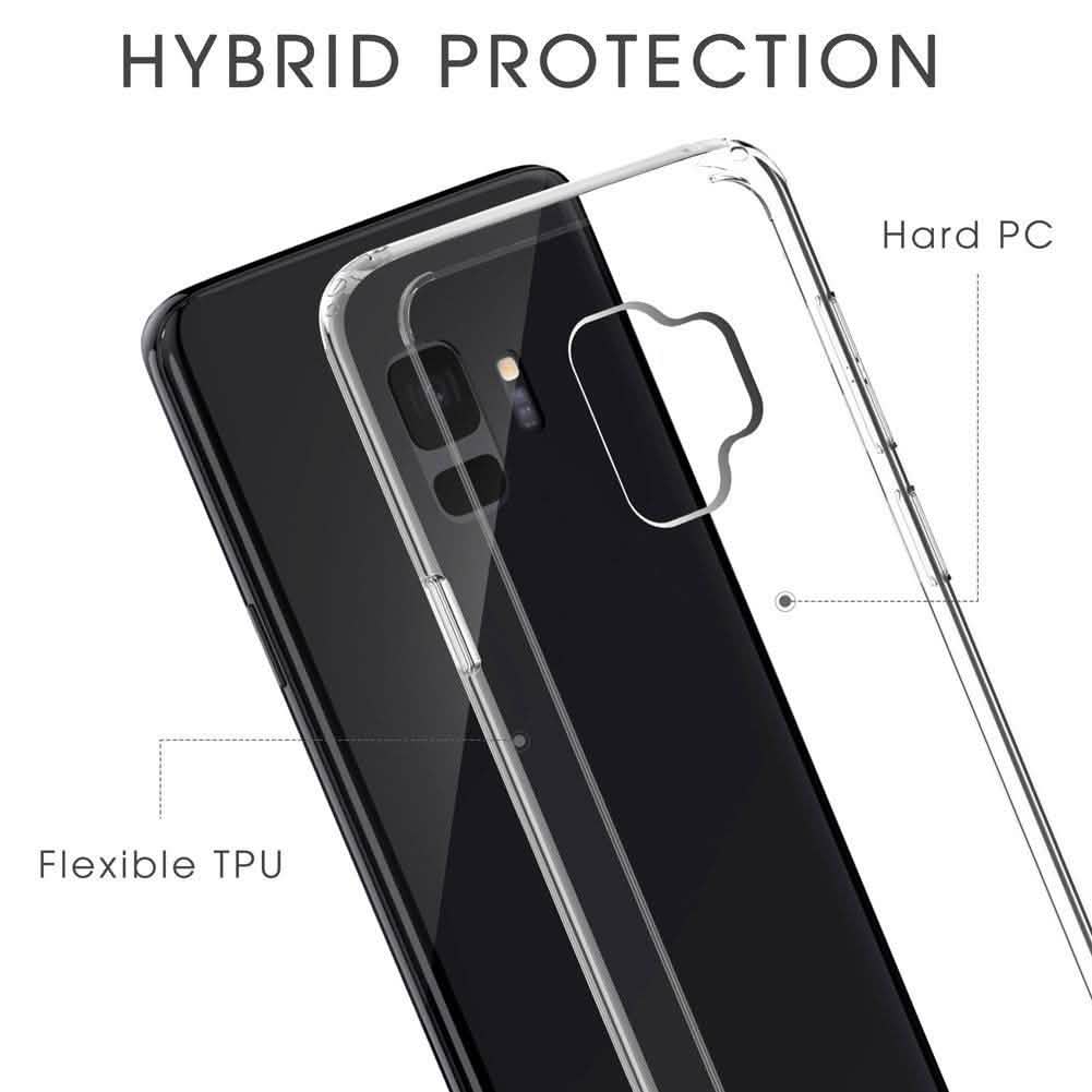 Transparente Samsung Galaxy S9+ Hülle
