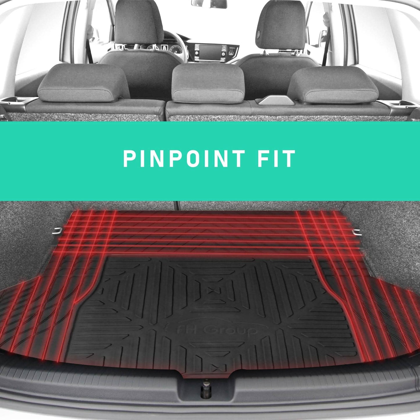 ClimaProof™ Zuschneidbare Anti-Rutsch-Vinyl-Kofferraummatte