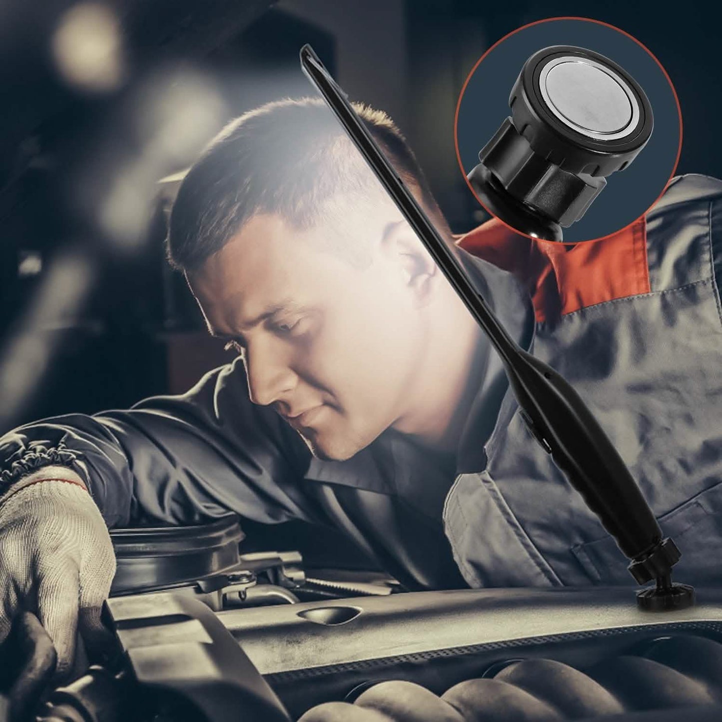 COB-Arbeitsleuchte IPX4 Handgehaltene Notfall-LED-Lampe