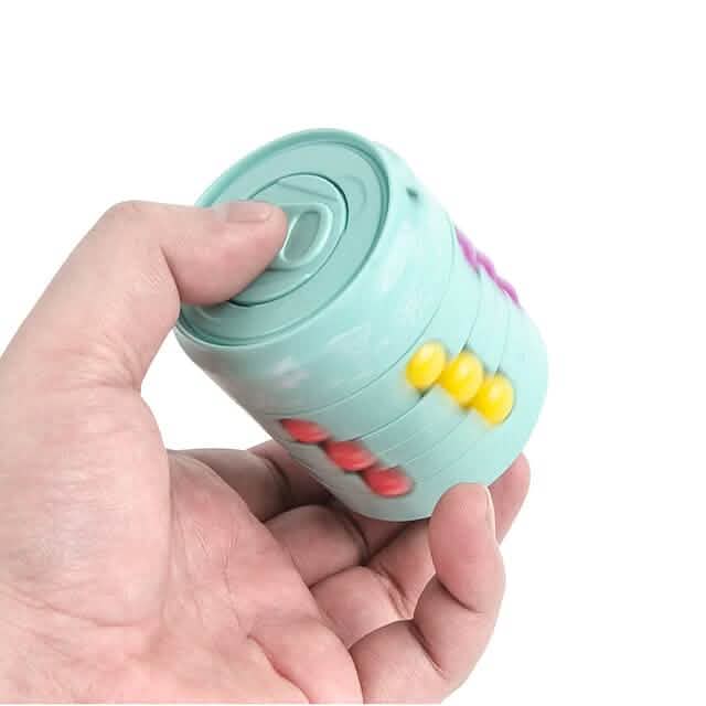 Coca-Cola Rubik's Würfel Fingerspitzen-Rotationsroller-Spielzeug