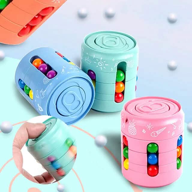 Coca-Cola Rubik's Würfel Fingerspitzen-Rotationsroller-Spielzeug