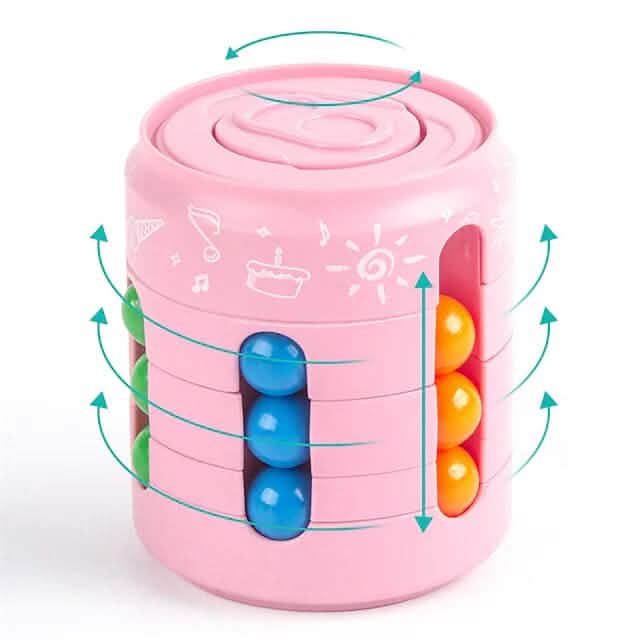 Coca-Cola Rubik's Würfel Fingerspitzen-Rotationsroller-Spielzeug