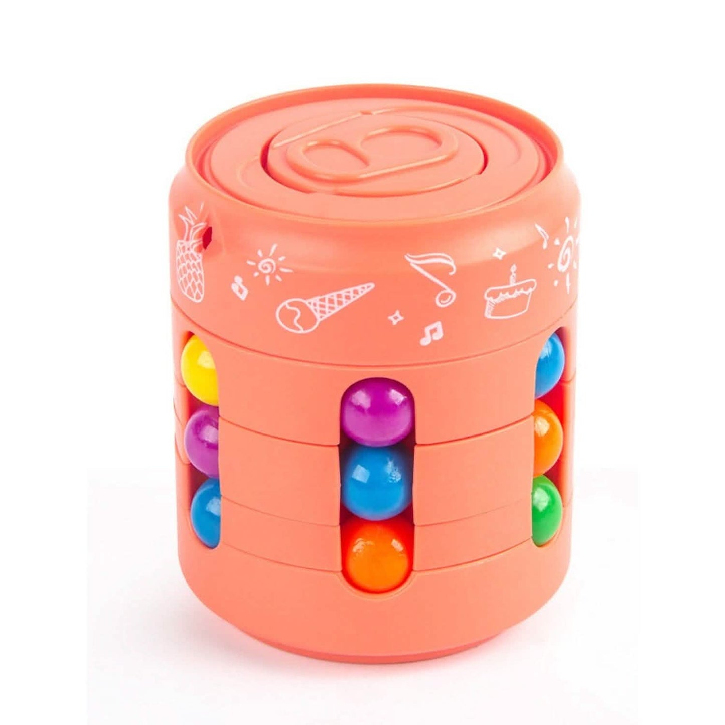 Coca-Cola Rubik's Würfel Fingerspitzen-Rotationsroller-Spielzeug