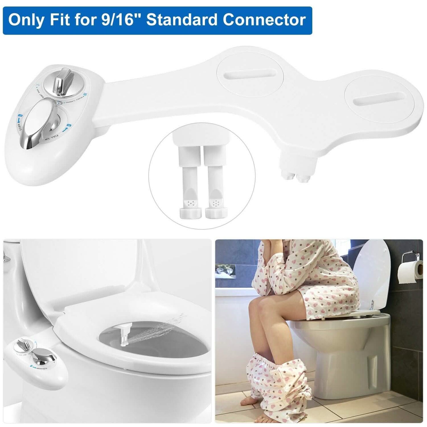 Kaltwasser-Bidet mit Selbstreinigungsfunktion