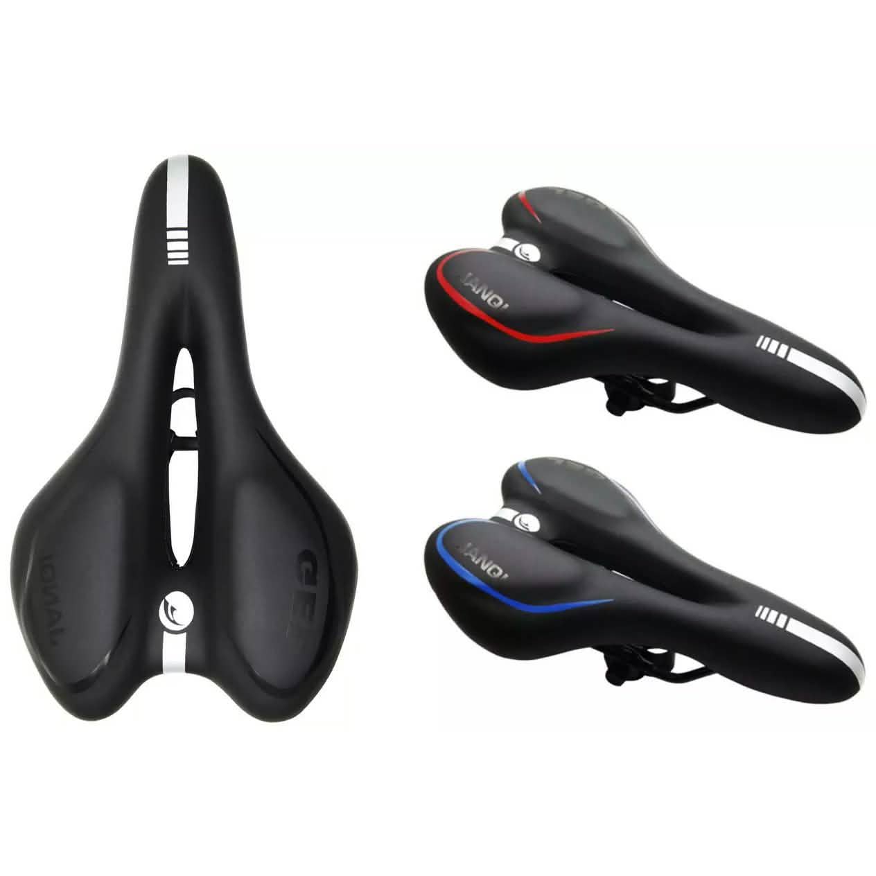 Bequemer Fahrradsattel – Gepolsterter, wasserdichter Fahrradsattel